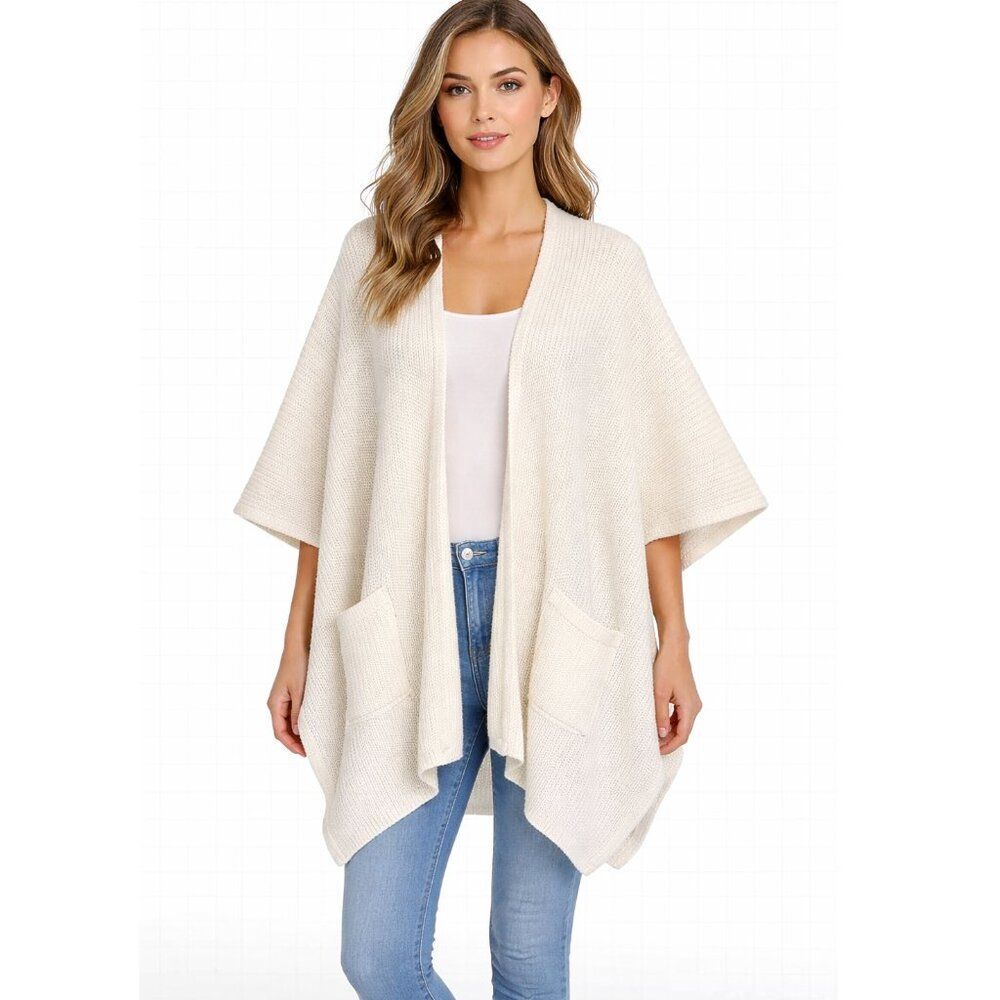 Blank Boutique Cream Oversized Sweater OSFM NWT